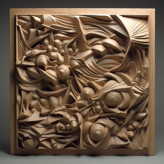 نموذج ثلاثي الأبعاد لآلة CNC 3D Art 